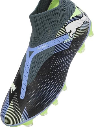 Кросівки футбольні PUMA Future 7 Match+ Ll Fg/Ag, 46 EU, Gray Skies/Puma White/Fizzy Apple