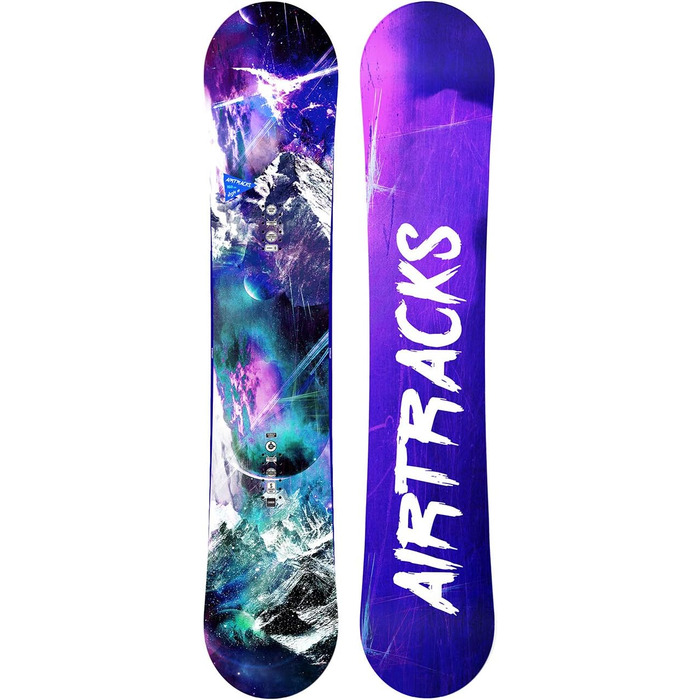 Сноуборд AIRTRACKS High M Carbon, 150 см, рокер, all mountain/freestyle, карбон