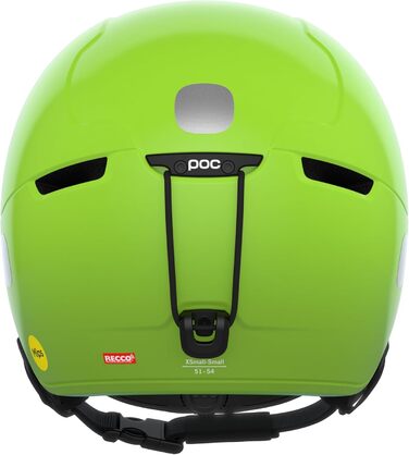 Дитячий лижний та сноуборд шолом POCito Obex MIPS, легкий, з MIPS захистом, комфортний, яскравий для видимості