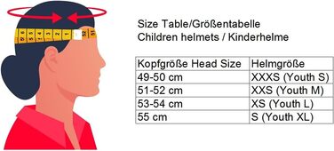 Дитячий мотошолом protectWEAR SA03 червоний, XXXS (Youth S)