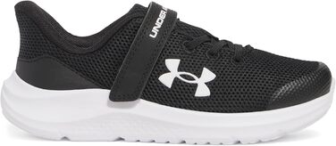 Підлітковий кросівки Under Armour Ua BPS Pursuit 4 Ac, чорний/білий, 34 EU