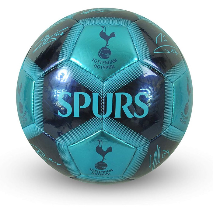 Футбольний м'яч Tottenham Hotspur розмір 5, металевий, з автографами