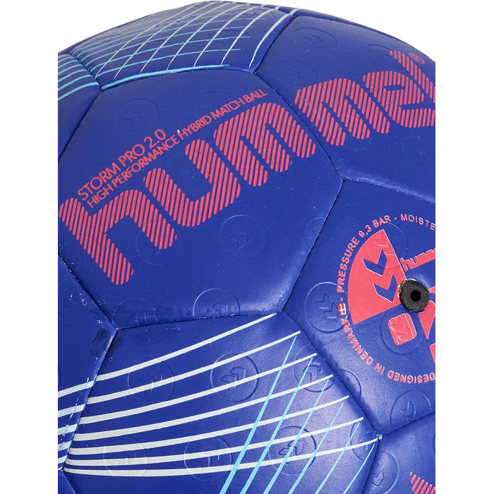 Гандбольний м'яч hummel Storm Pro для дорослих, розмір 3, синій/червоний