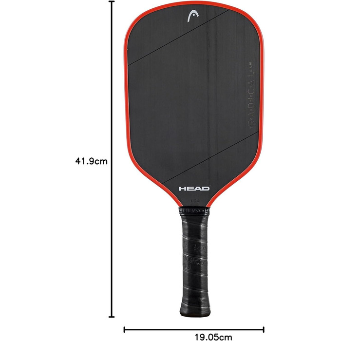 Падл для піклболу Head Radical Tour EX Raw, чорний