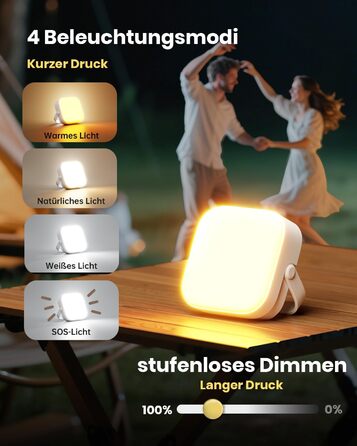 Ліхтар намету Eventek 2 шт. 4000LM, 10000mAh, LED, водонепроникний, 4 режими, для кемпінгу, походу, надзвичайних ситуацій