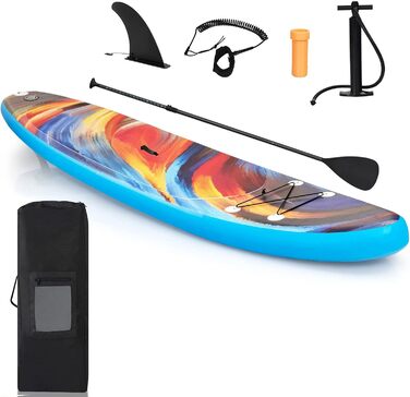 Надувна SUP-дошка DREAMADE 335x76x15 см з веслом, комплект аксесуарів, для серфінгу, до 120 кг