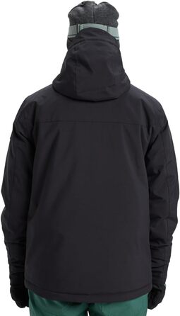 Жилет Quiksilver Titano Herren (Чоловічий) Alond, Чорний (M)