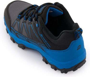 Дитячі трекінгові черевики Alpine PRO FARO, блакитні, розмір 33 EU. Легкі, дихаючі, для активного відпочинку та походів. Міцний Softshell, гумова підошва.