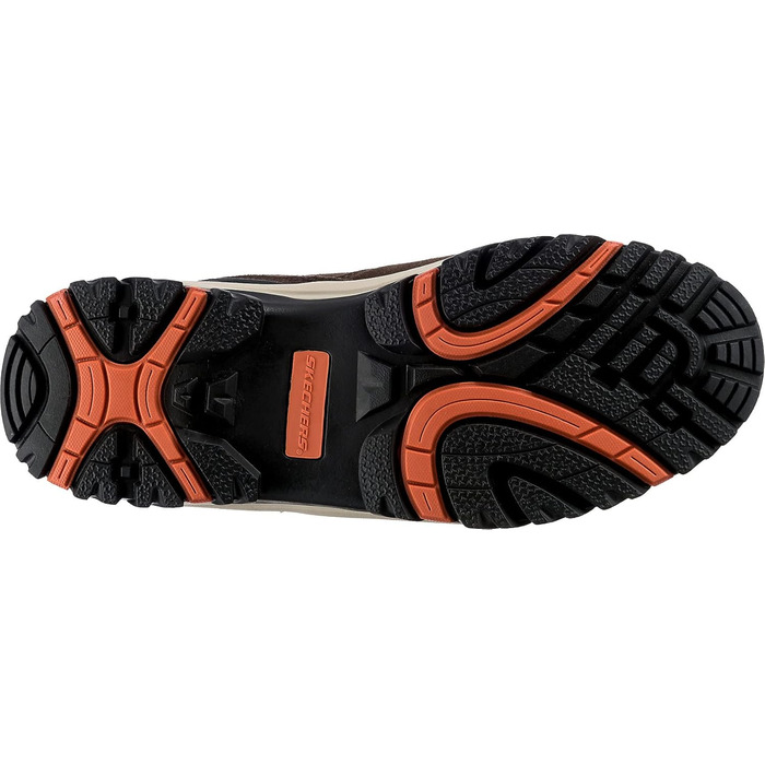 Чоловічі черевики Skechers Relment Pelmo 64869, темно-коричнева замша (45 EU)