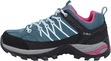 Жіночі трекінгові черевики CMP Rigel Low Wmn Shoe WP, 39 EU, Deep Lake Acqua