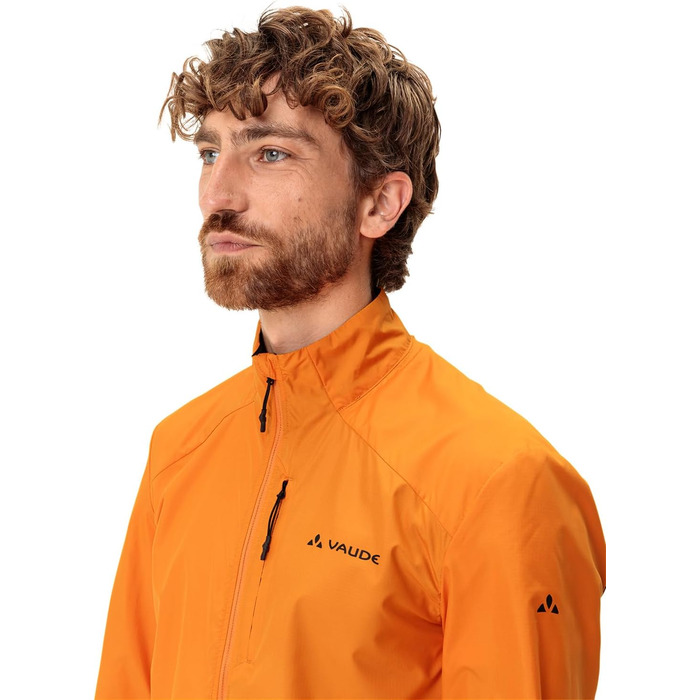 Чоловіча велосипедна куртка VAUDE Kuro Air, розмір S, колір куркума (шафрановий)