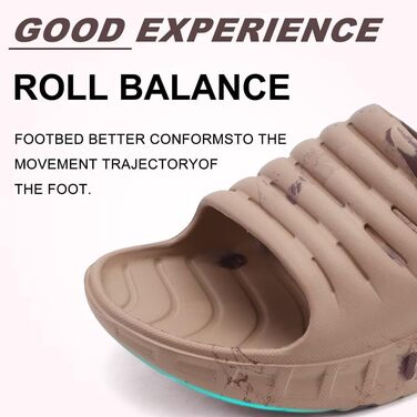 Чоловічі сандалі KuaiLu для відновлення після навантажень, ортопедичні шльопанці від плоскостопості, відкритий носок, спортивні пляжні тапочки (40 EU, камуфляж коричневий)