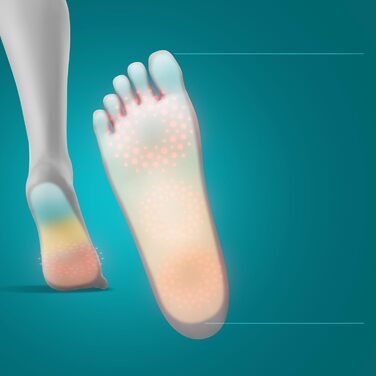 Електричний масажер для ніг HoMedics Shiatsu Deluxe з підігрівом - Шиацу масаж, 28 рухомих головок, управління дотиком до пальців ніг, для зняття болю та втоми