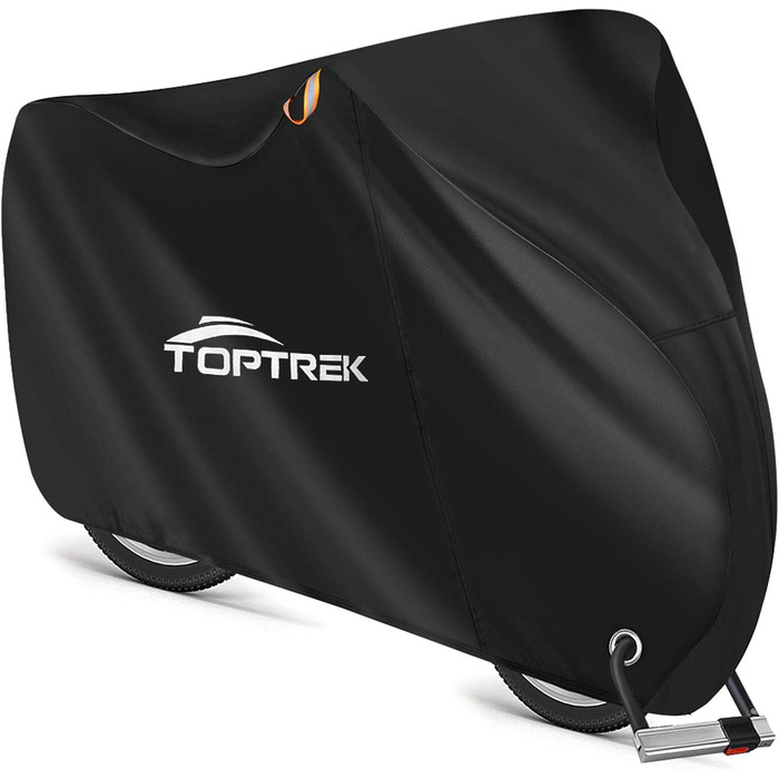 Чохол для велосипеда Toptrek 200x110x70cm, 210D Oxford, водонепроникний, захист від сонця, міцний, з сумкою