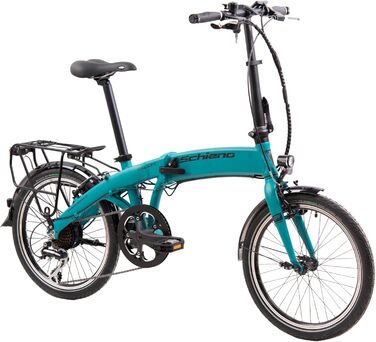 Електровелосипед F.lli Schiano Galaxy 20 дюймів, складаний, Shimano, для дорослих, до 25 км/год, чоловічий/жіночий, комфортний міський e-bike