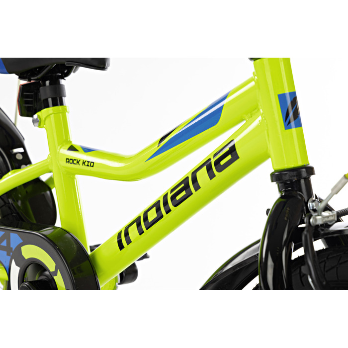 Дитячий велосипед Indiana Rock Kid, 14 дюймів, жовтий