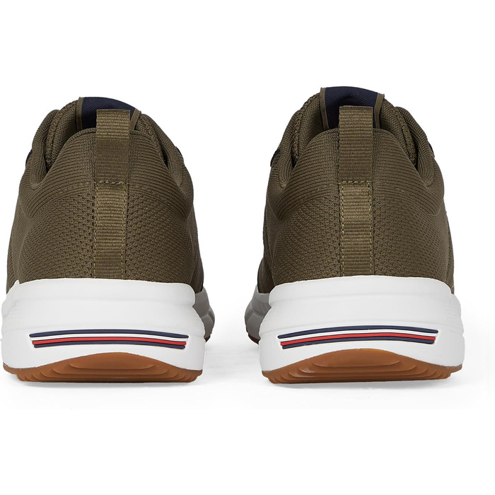 Чоловічі кросівки Tommy Hilfiger Runner Lightweight Modern Knit, темно-зелені (Army Green), розмір 40 EU