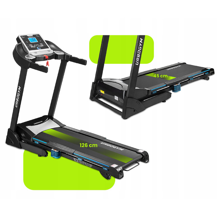 Електрична бігова доріжка Urbogym V650S (до 140 кг)