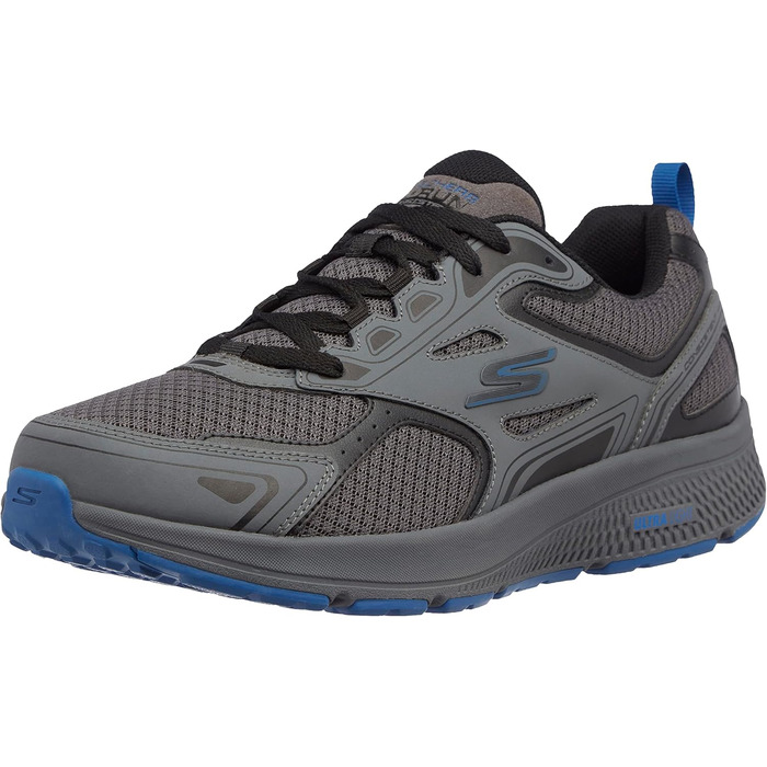 Чоловічі кросівки Skechers Go Run Consistent для бігу та ходьби, антрацит-синій, 47 EU (X-широкі)