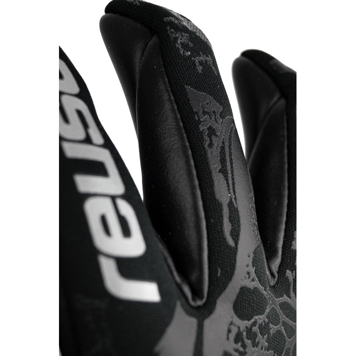Воротарські рукавиці Reusch Pure Contact Infinity Junior для футболу (чорні) - дитячі, для штучної трави