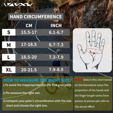 Велоперчатки VXW унісекс (чоловічі/жіночі) для MTB, шосе, фітнесу. Зі світловідбиваючими елементами, амортизацією, протиковзким покриттям. Розмір S, колір зелений