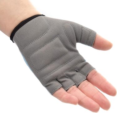 Велосипедні рукавички Meteor Unisex для дітей та дорослих, Gel BMX, XS, Alpacas