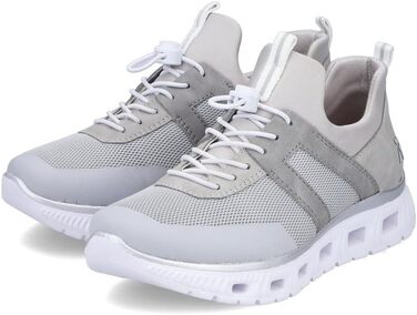 Жіночі сліпони Rieker M6061, сірі кежуал напівчеревики (42 EU)