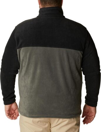 Чоловіча флісова куртка Columbia Steens Mountain Full Zip 2.0 на блискавці, чорна (Black/Grill), розмір L
