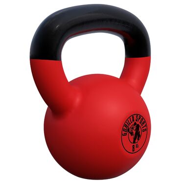 Гіря GORILLA SPORTS® 2-32 кг - Чавунна з неопреновим покриттям для фітнесу та силових тренувань