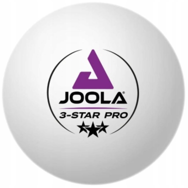 М’ячі для настільного тенісу JOOLA Pro 3 Star, білі, 24 шт.