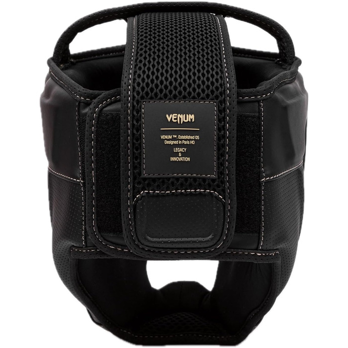 Захисний шолом Venum Impact Evo для чоловіків, універсальний розмір, чорний