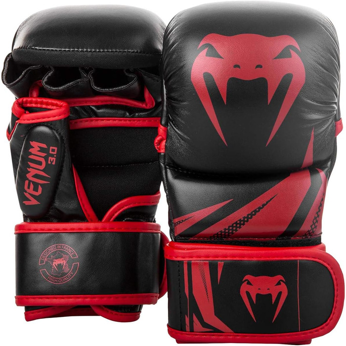 Рукавички для MMA Sparring Challenger 3.0 чорні/червоні, розмір M