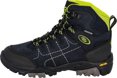 Черевики трекінгові дитячі Brütting Mount Shasta Hi, 39 EU, блакитно-лимонні
