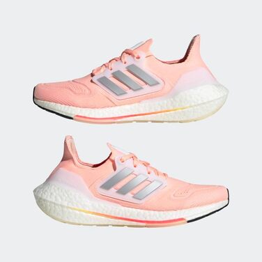 Кросівки Adidas Ultraboost 22 для бігу, чорні, рожеві, 40 EU