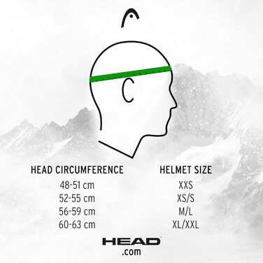 Велосипедний шолом HEAD REV Black, чорний, розмір 60-63 см
