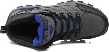 Трекінгові черевики для жінок та чоловіків. Зручні, легкі, з неслизькою підошвою. Ідеальні для туризму та активного відпочинку. Розмір 7.5 UK, сірий 1