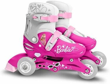 Ролики TRISKATES 2-в-1, регульовані, рожеві (BARBIE 27-30)