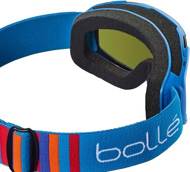 Дитячі лижні окуляри Bollé ROCKET PLUS Race Blue Matte, лінзи Sunrise Kat 2, розмір Small, унісекс