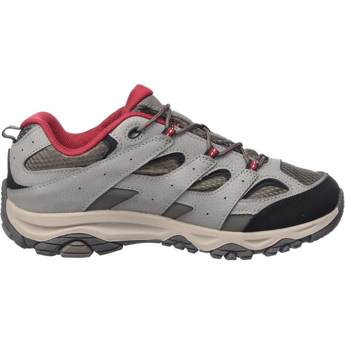 Дитячі трекінгові черевики Merrell Moab 3 Low WTRPF, Boulder Rot, 4.5 Big Kid