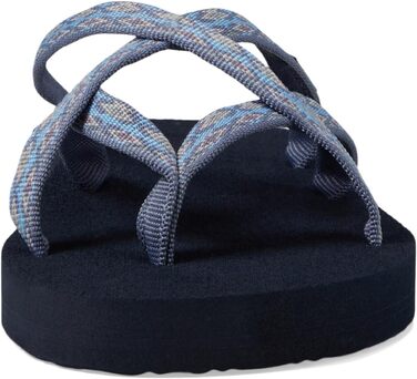 Жіночі шльопанці Teva Olowahu (38 EU, Kaleidoscope Blissful Blue)