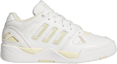 Жіночі кросівки Adidas Midcity Low для баскетболу (43 1/3 EU, білий/жовтий)