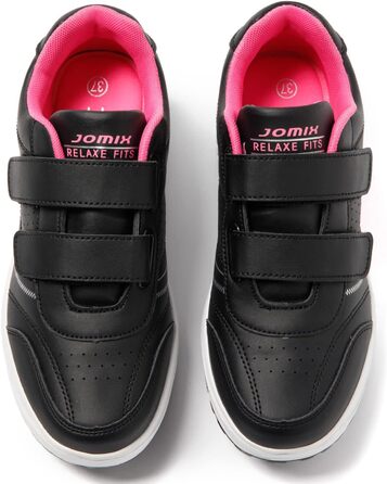 Жіночі кросівки JOMIX на липучці: спортивні, на платформі, для бігу, зручні, з підтримкою стопи, антиковзкі, для фітнесу, тренувань, вулиці (38 EU, фуксія)