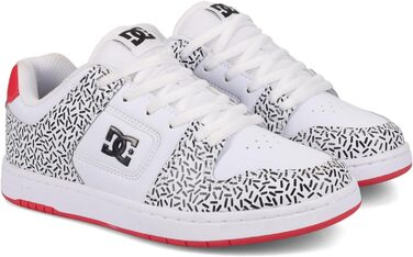 Кросівки DC Shoes Manteca для жінок, білі, чорні, рожеві, 42.5 EU