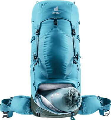 Жіночий трекінговий рюкзак Deuter Aircontact Lite 45+10 SL, легкий
