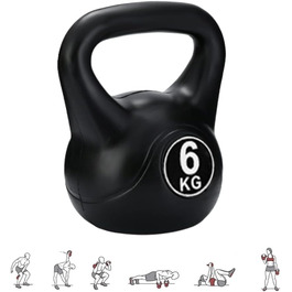 Kettlebell MAGIC SELECT з ергономічною ручкою для тренувань вдома і в залі, гиря для силових вправ, фітнесу та бодібілдингу