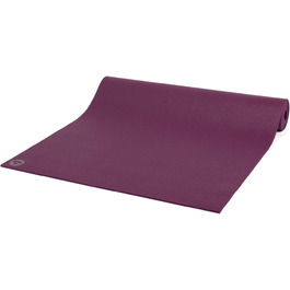 Йога-мат Bodhi Rishikesh Premium 60 XL, нековзкий, екологічний, для йоги та пілатесу, OEKO-TEX, німецька якість, колір wild berry