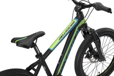 Дитячий гірський велосипед BIKESTAR 20 дюймів, алюмінієва рама, 7-ступенева Shimano, дискові гальма, від 6 років