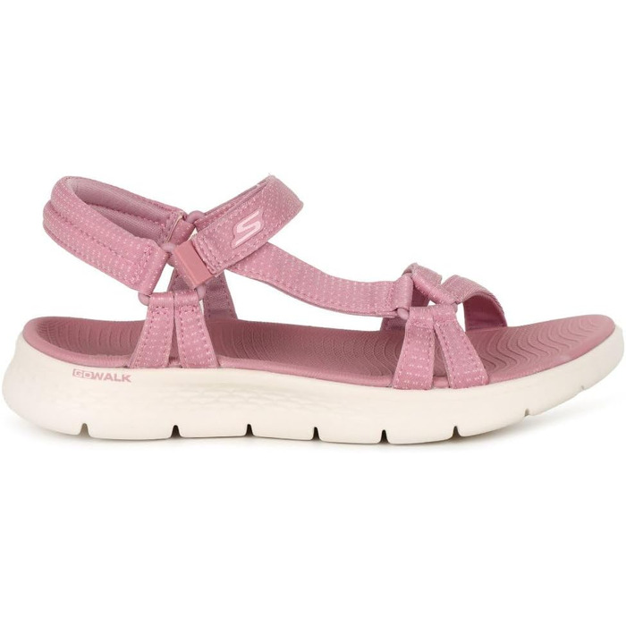 Сандли жіночі Skechers Go Walk Flex Sandal Sublime, 41 EU, Маув (Текстиль)