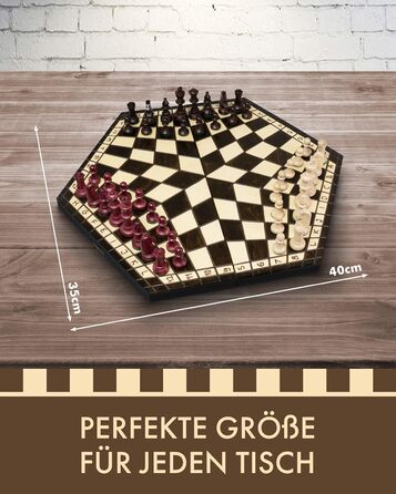 Дерев'яний ігровий набір 3-в-1 ChessEbook: шахи, нарди, шашки, складаний, ручна робота, 35x35 см