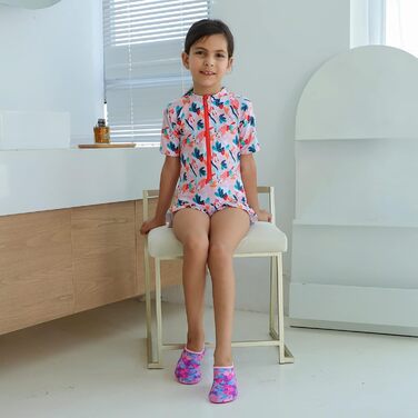 Дитячі шльопанці для плавання та басейну: антиковзкі, швидковисихаючі, з еластичною підошвою у вигляді луски, 32/33 EU